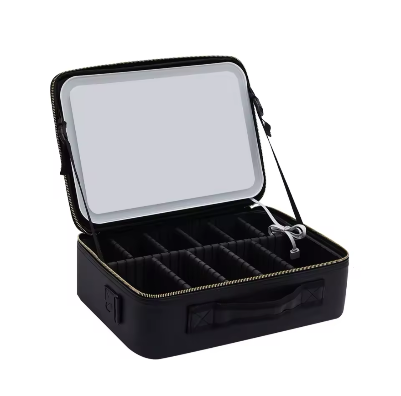 Make-up Travel Bag With Mirror Led XL